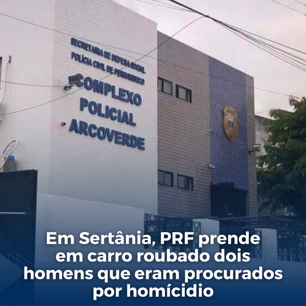 PRF prende procurados por homicídio