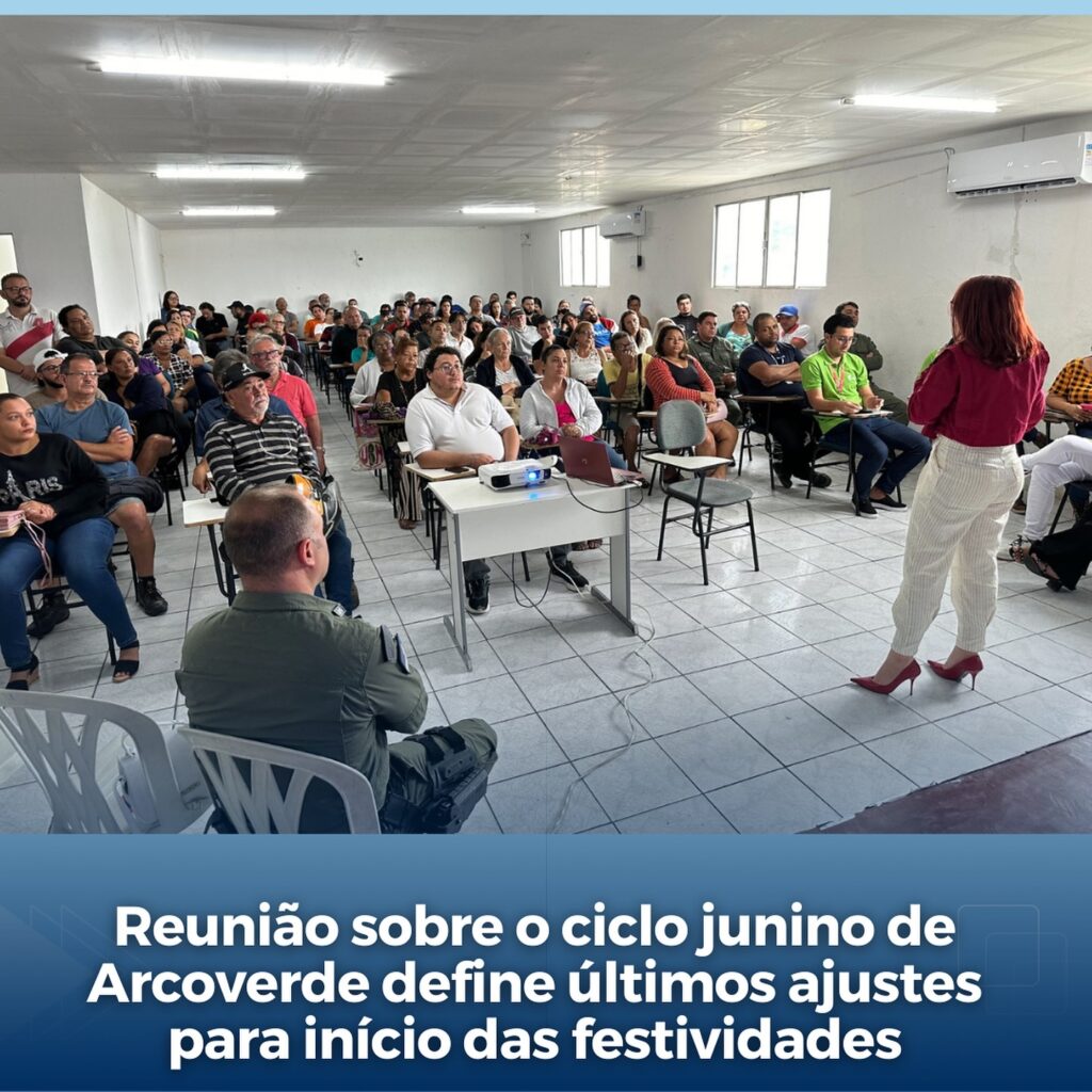 Reunião sobre ciclo junino