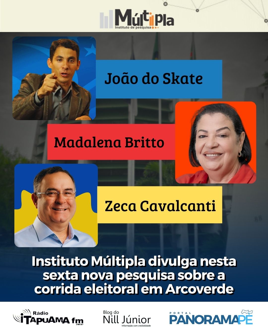 Nova pesquisa eleitoral em Arcoverde