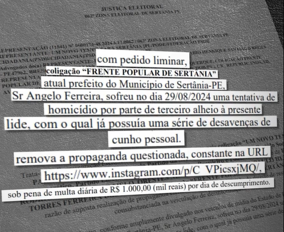 Justiça determina remoção de propaganda