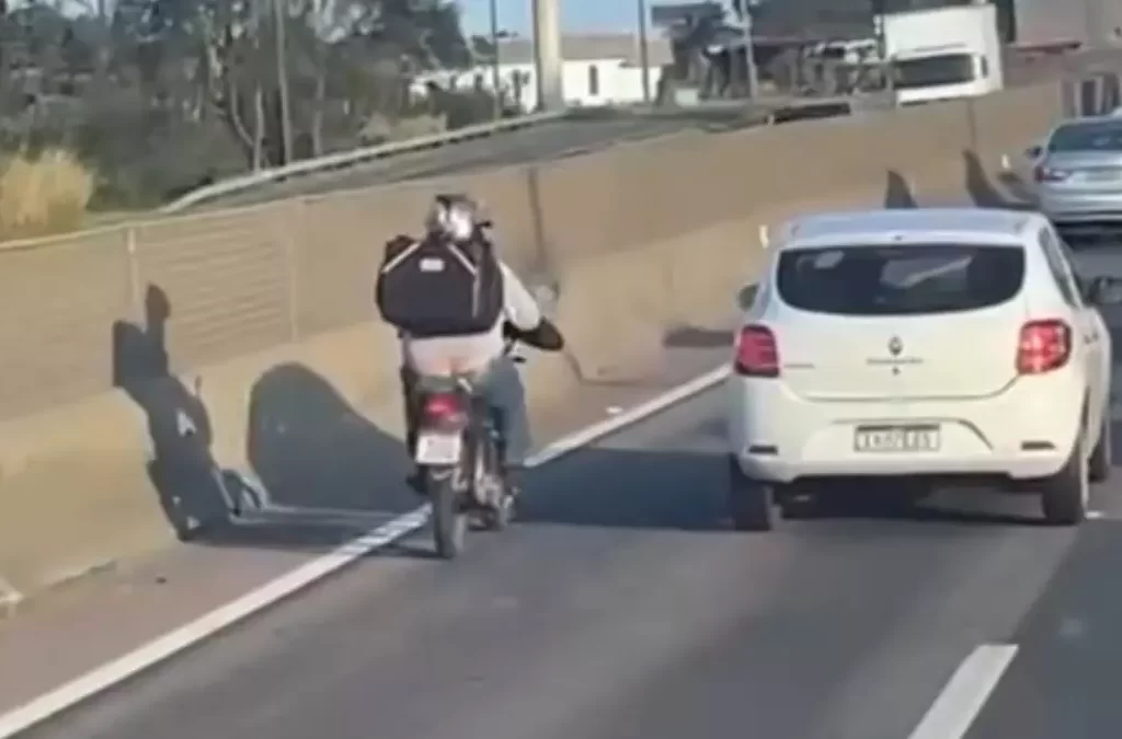 Motociclista morre em briga de trânsito