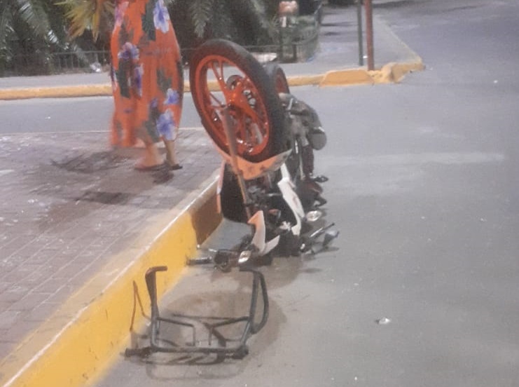 Motociclista sofre acidente em Arcoverde