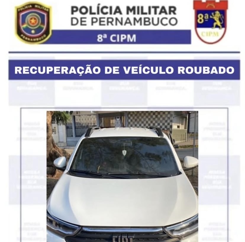 Adolescentes presos após roubo de carro