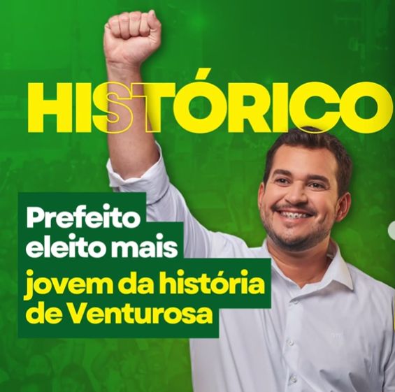 Prefeito mais jovem de Venturosa