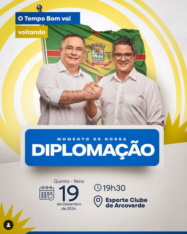 Zeca e Siqueirinha anunciam diplomação