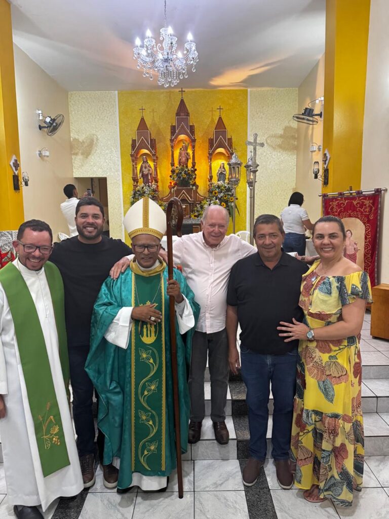 Celebração religiosa da festa de São Sebastião em Iguaracy