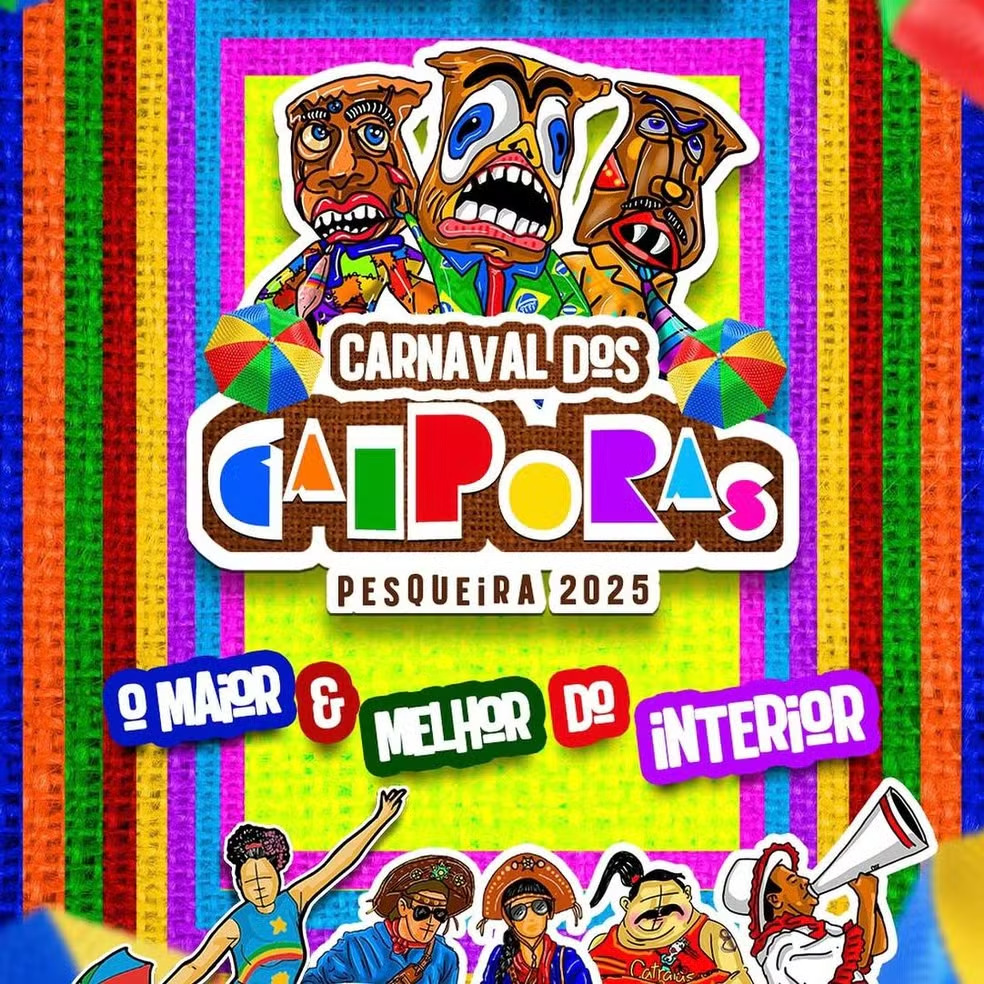 Confira a programação do Carnaval de Pesqueira