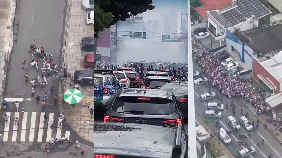 Confrontos entre torcidas no Recife