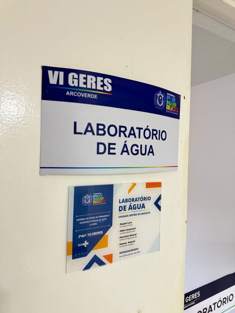 Laboratório de Água Regional da Geres