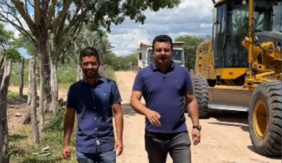 Prefeito acompanha trabalhos em Itaíba