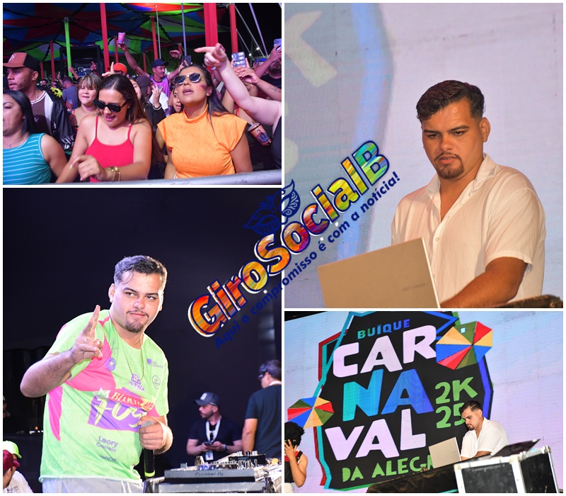 DJ agita Carnaval de Buíque