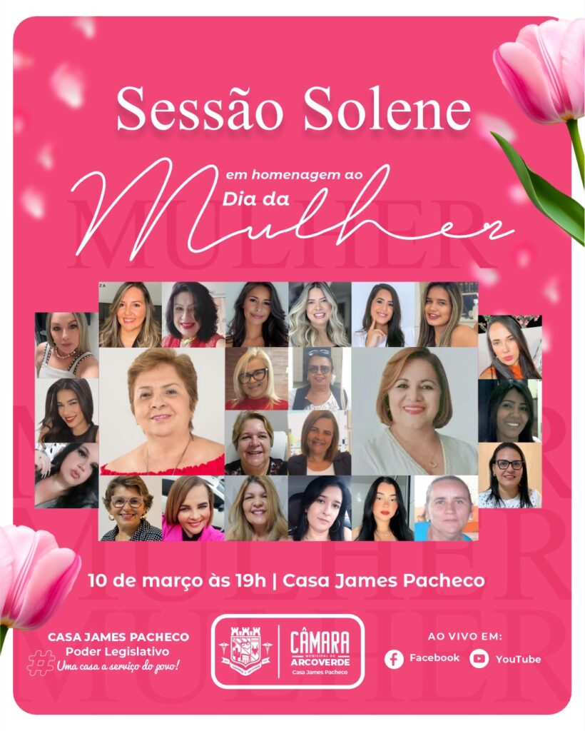 Sessão Solene Dia da Mulher