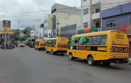 TCE-PE transporte escolar Arcoverde