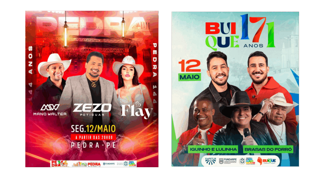 Municípios de Pedra e Buíque em festa