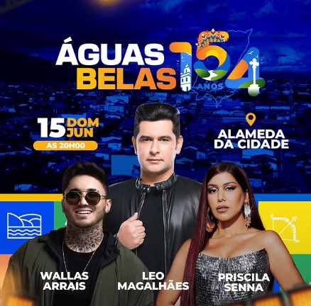 Festa de 154 anos de Águas Belas